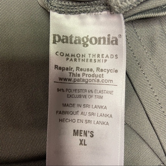 Patagonia Men’s T-Shirt Short Sleeve Gray XL - Picture 10 of 10